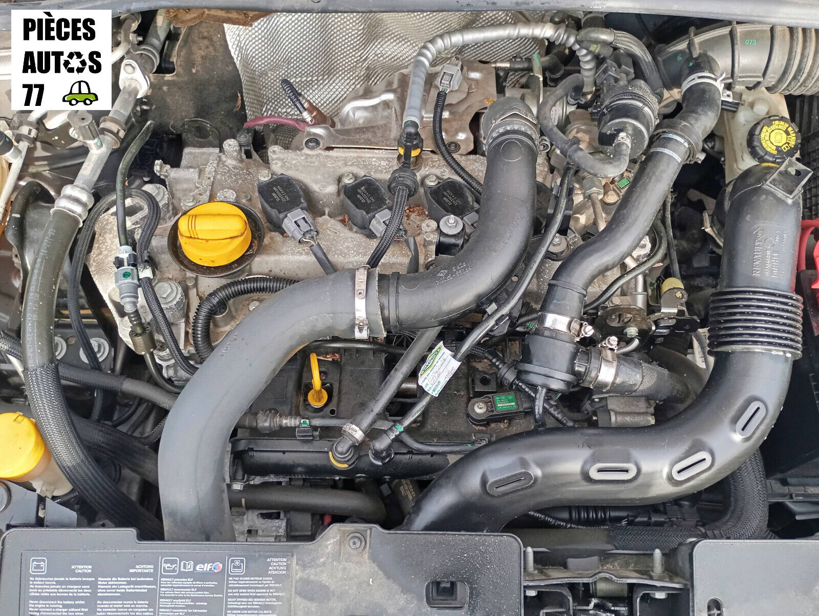 Moteur Renault Clio 4 Nissan 1.2 TCe 16V 120 cv H5F403 71364 kms